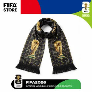 【FIFA World Cup 2026】Trophy Scarf - Official FIFA Product,Limited Edition gift for football fans, Stylish Local Shippingrtable, Essential for Summer Viewing Experience