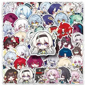 10/30/50PCS Honkai Star Rail Stickers Chibi Cartoon Sticker Kawaii Meme Decals Fridge Luggage Laptop Phone Guitar Car Skateboard