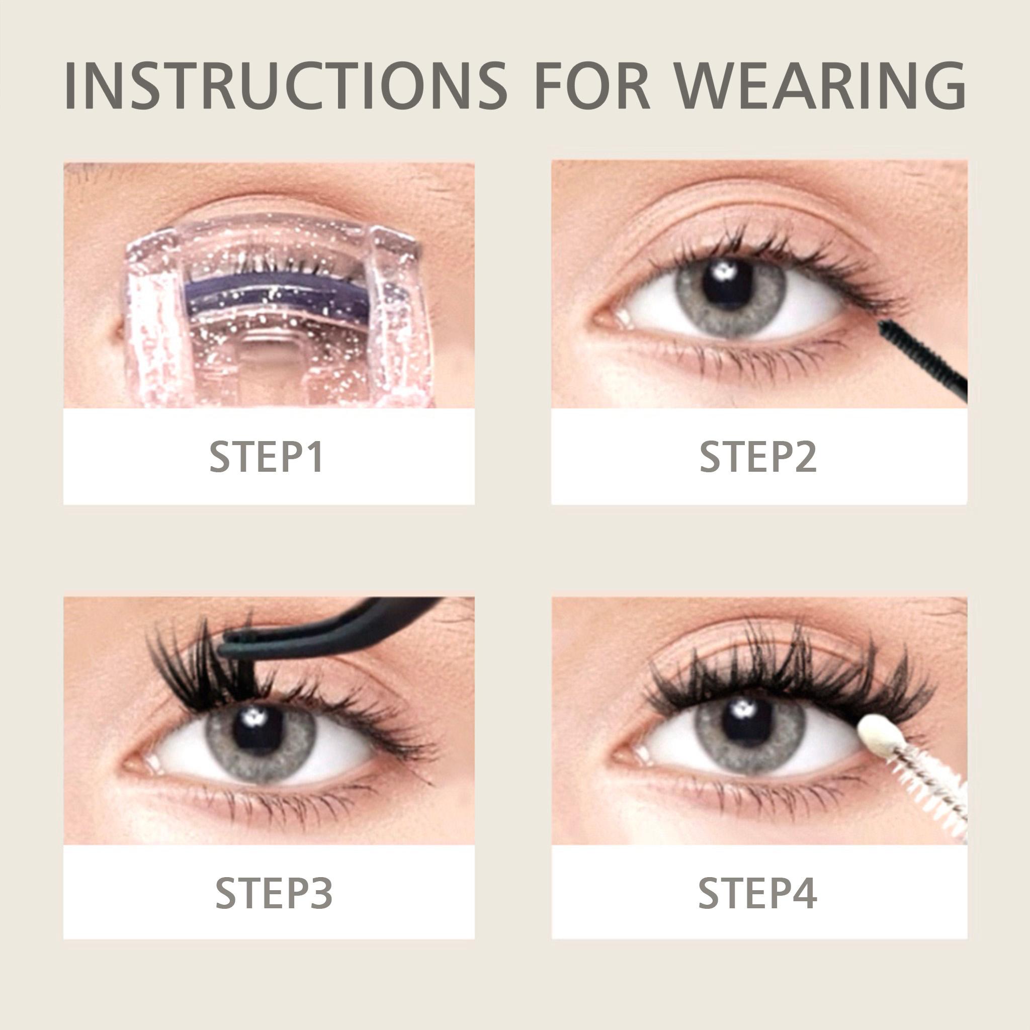 JVLBEAUTY 【BOSS BABE】 Stage & Camera Ready , Party Essential Full Thick Dramatic Lashes For Party & Makeup