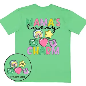 Youth Mama’s Lucky Charm T-Shirt – Cute Shamrock Rainbow Heart Graphic Tee for Moms, St Patrick’s Day Outfit, Matching Family Gift, Casual Everyday Shirt, toddler boy clothing, country boy clothes, toddler boy stuff, #southernboy clothes, hunting lover