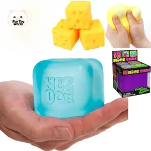 Newest  Swirl Nice Cube Gumdrop Fidget Toy with Super Solid Squishy Toy