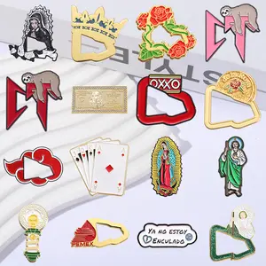 16pcs Vintage Hat Pins Multicolour Baseball Cap Decorative Metal Brooch Set for Backpacks & Hats Stylish Butterfly Beads Personalized DIY Accessories Durable Versatile Functional Fashion