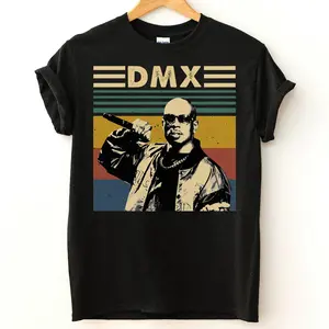 [Sale Up To 40%] DMX Vintage T-Shirt, DMX Graphic Tee, Rapper Shirt, Retro Music Shirt Unisex