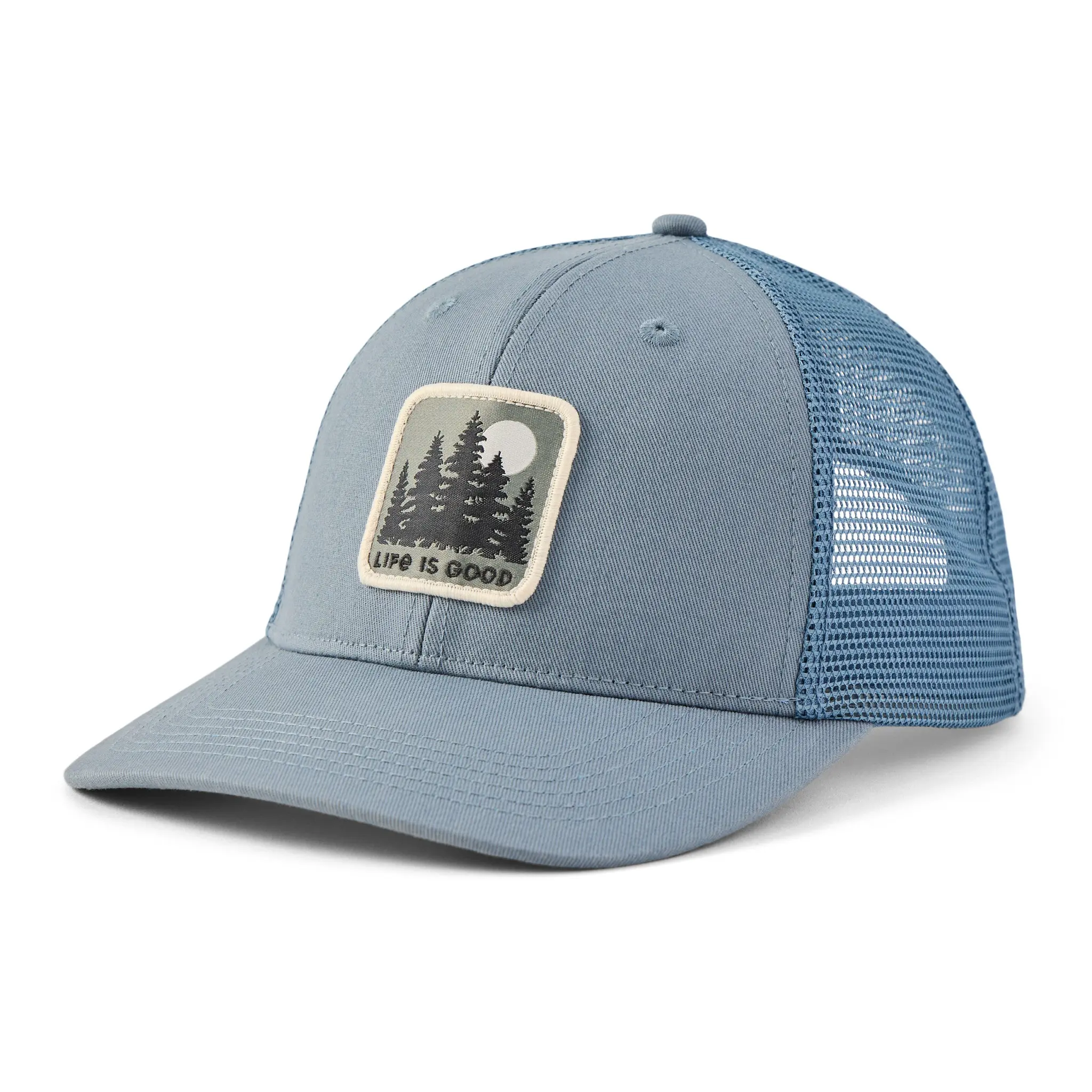Adult Unisex Moonlight Treescape Trucker