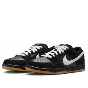 Nike Dunk Low Pro SB Black White Gum Men's HF3704-003 New Nike Dunk Low Pro SB Black White Gum Men's HF3704-003 New
