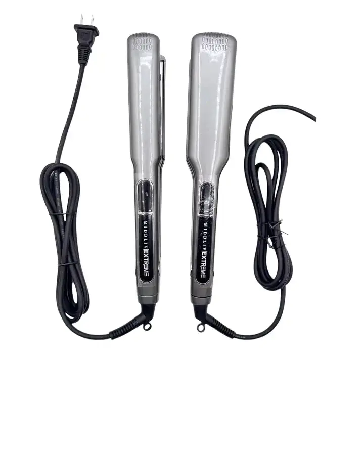 Professional Hair Straightener – Thin & Thick Plates, Up to 450°F for Stylists