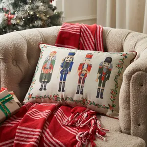 Traditional Nutcracker Pillow