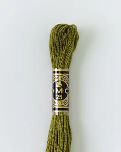 DMC Embroidery Stranded Thread - Six-Strand Embroidery Floss - 580 - Cactus