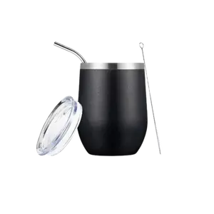 Bombilla Yerba Mate Gourd Set - BLACK