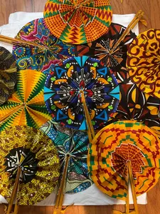 African Fabric Fan