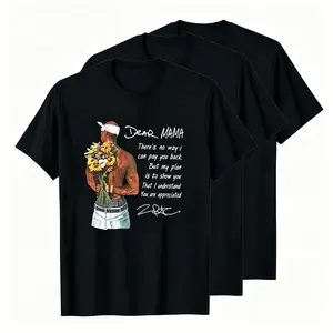 3pcs Happy Mother's Day Dear Mama Tupac Unisex Shirt There's No Way I Can Pay You Back Tee  Relaxed Fit Vintage Rapper T Shirt for Womenswear - Top