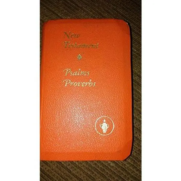 USED Book - New Testament with Psalms & Proverbs (King James Version) by National Bible Press (Paperback)