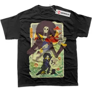 Broo@k Shirt, O@e 1Pie@ce, Anime Shirt, Gift for Men, Gift for Women, Crew Neck T-shirt, Trending T-shirt
