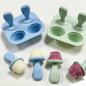 Silicone ice cream and breast milk popsicle mold