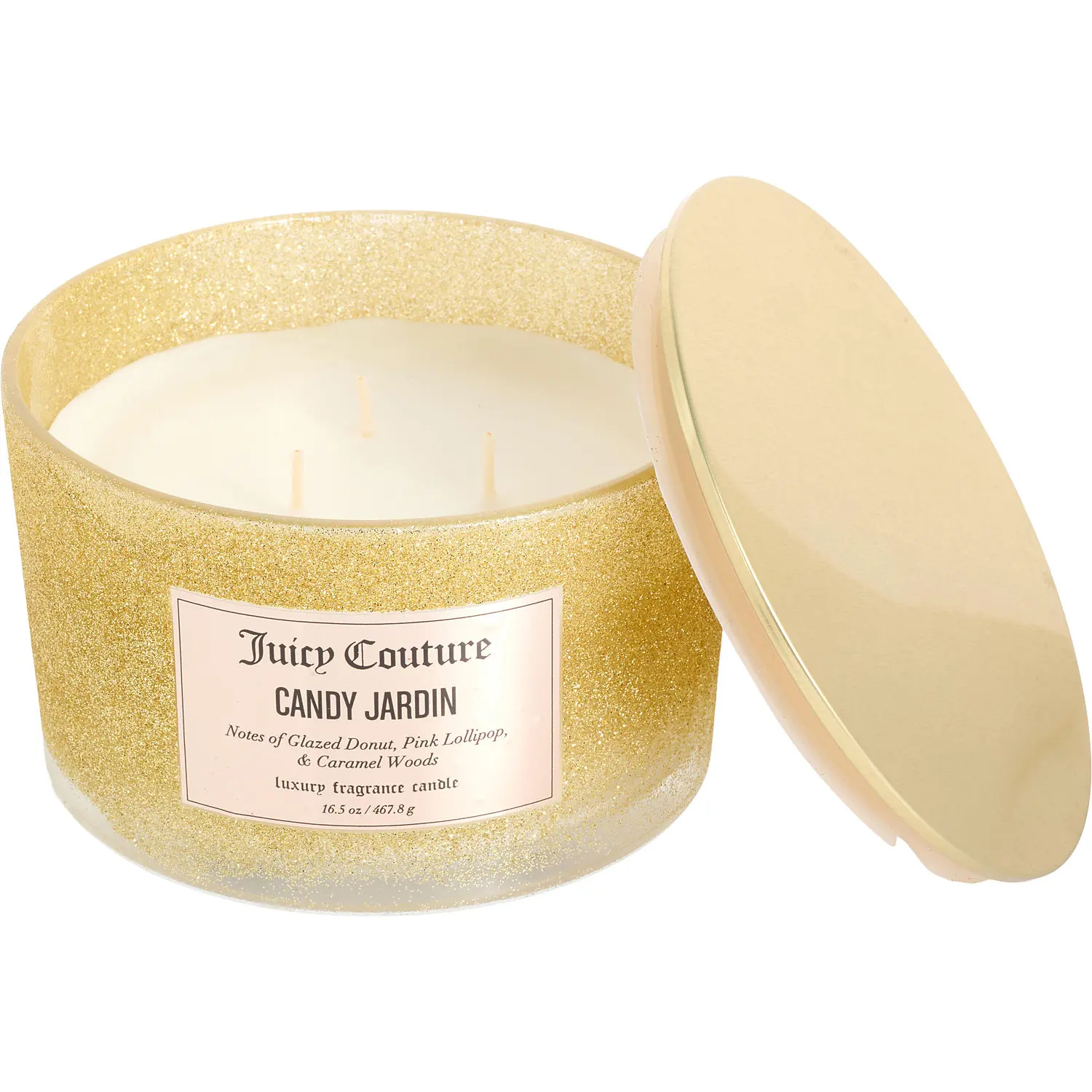 Juicy Couture Candy Jardin By Juicy Couture Glitter Candle For Women