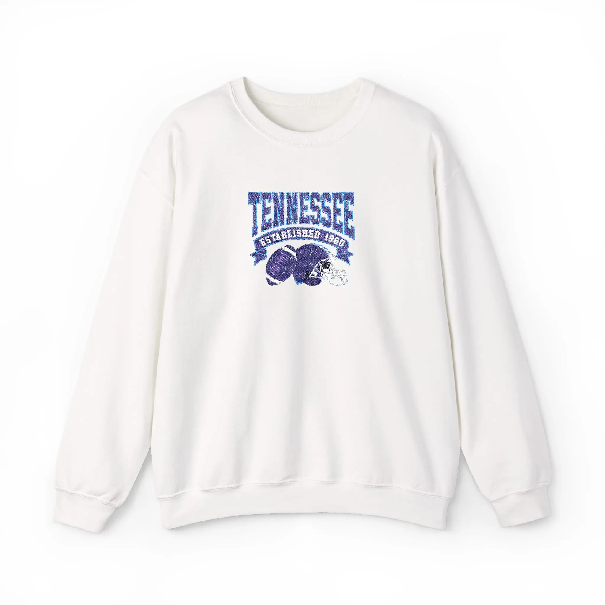Tennessee Titans Embroidered Crewneck Sweatshirt