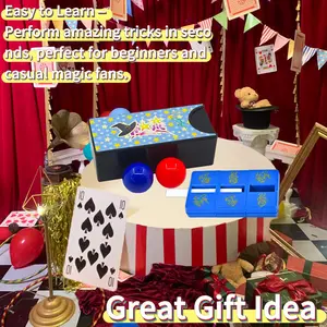 Magic Box Color Changing Ball, Interactive Magic Props, Magic Tricks, Ideal for Stage Shows, Parties, Family Gatherings, Surprise Gift for Friends