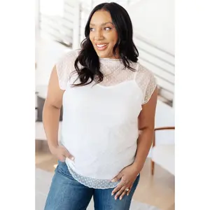 Here And Now Layering Top In Cream