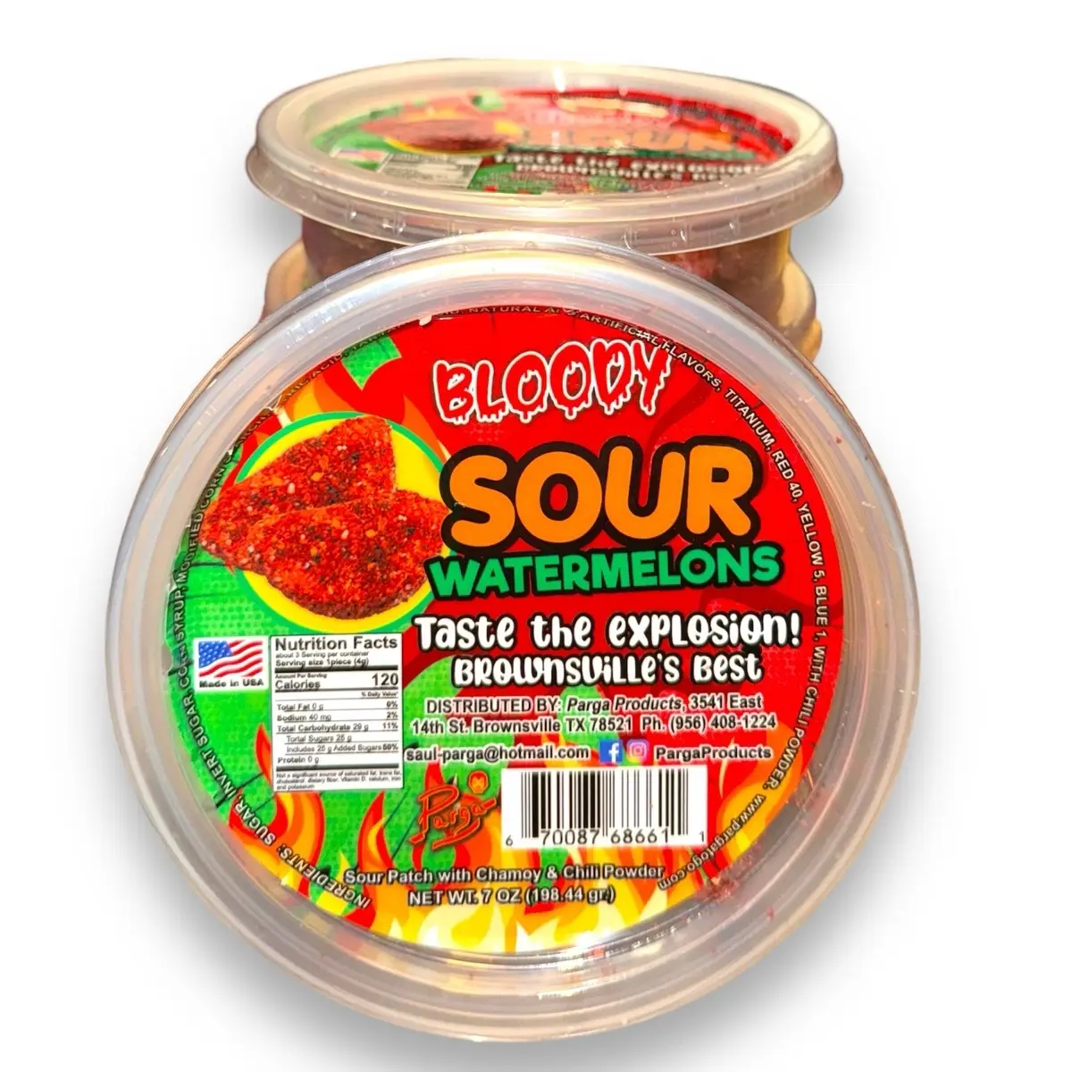 Sour Watermelon Gummy Candy