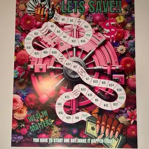 Let’s Money Savings Poster