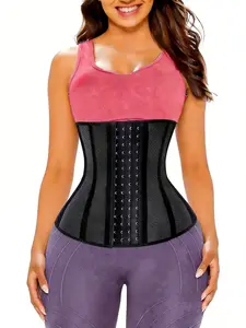 Women's Rubber Sports Waist Belt PU Leather Sweat Support Casual Cinch Belt, All Seasons Plain Style, No Ca Prop 65 Warning