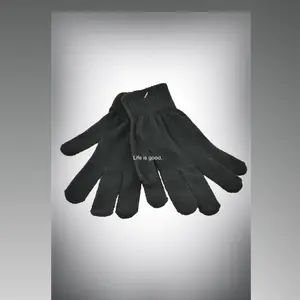 Black cotton gloves