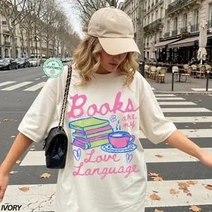 Valentines Day Shirt, Books are My Love Language Shirt