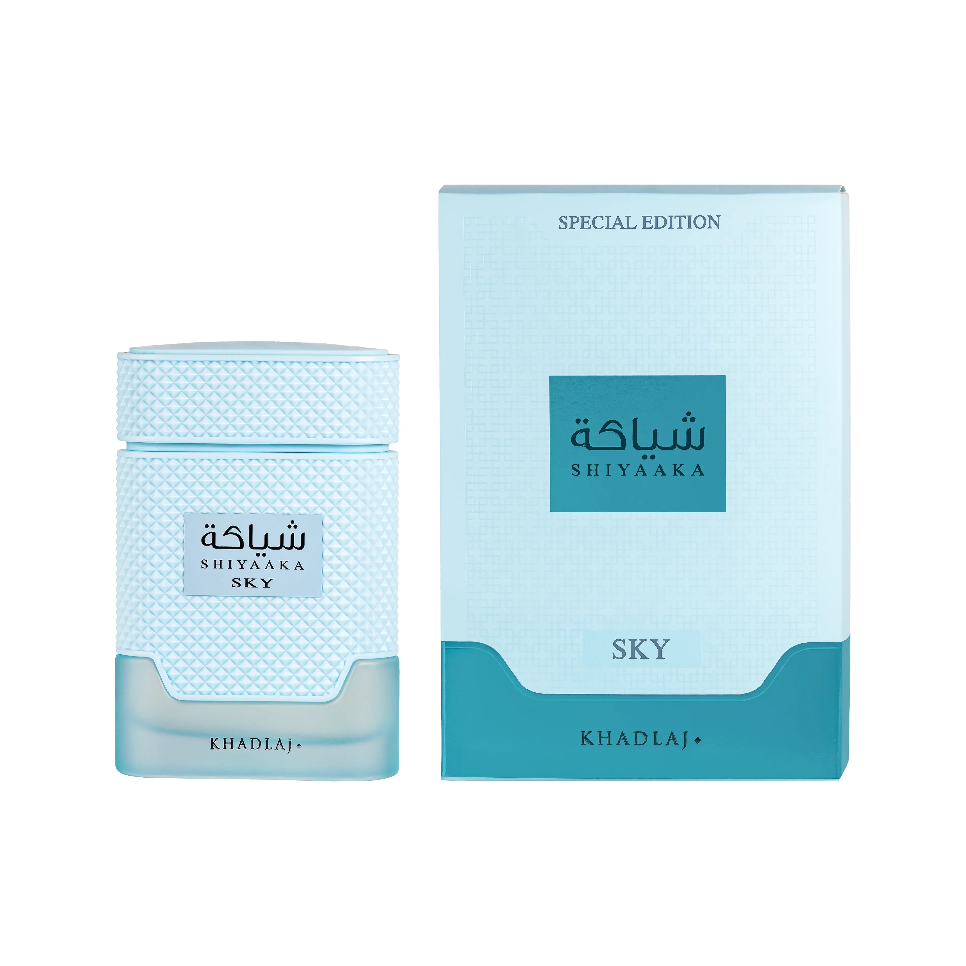 Khadlaj Shiyaaka Sky for Unisex Eau de Parfum Spray, 3.4 Ounce Khadlaj Shiyaaka Sky for Unisex Eau de Parfum Spray, 3.4 Ounce