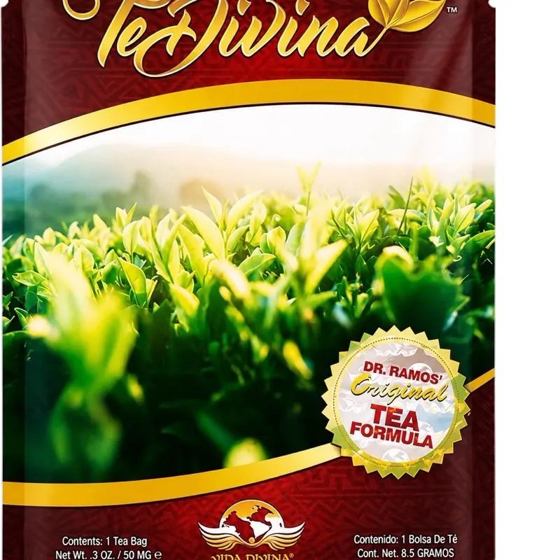 Organic Non-GMO Ganoderma-Infused Natural Herbs Tea Bags - Single Serve, Caffeine-Free, Cholesterol-Free, Low-Fat, Papaya-Boosted, Antioxidant Properties, Youth-Supportive, Flavorful, Hot/Chilled Compatible, Amber-Colored Herbal Beverage
