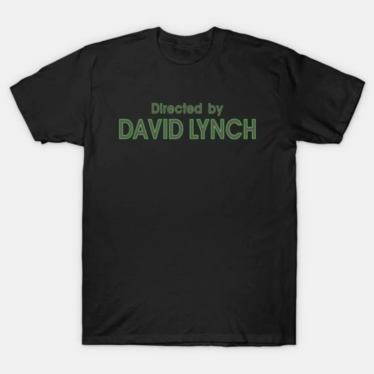 Classic Cotton Graphic T-Shirt Featuring Directed by David Lynch, Casual Short Sleeve Top for Men and Women, Shortsleeve, Clothes, Fabric, Fitted, Print