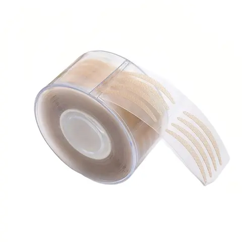 Natural Double Eyelid Sticker, Double Eyelid Enhancer, 600pcs/roll Eye Lift Strips, Adhesive Stickers Eyelid Stripes, Invisible Eyelid Patches for Women Eye Makeup, Cosmetic