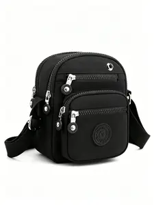 Simple, lightweight, fashionable and cute multi-pocket women's bag, Crossbody shoulder purse, adjustable strap shoulder bag or crossbody bag for daily commuting