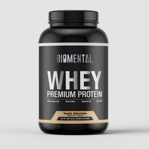 BIOMENTAL WHEY PREMIUM PROTEIN - SUPERIOR PROTEIN FOR ENHANCED STRENGTH & RECOVERY Healthcare Supplement Fitness Edible Dietary Muscle Natural Powder