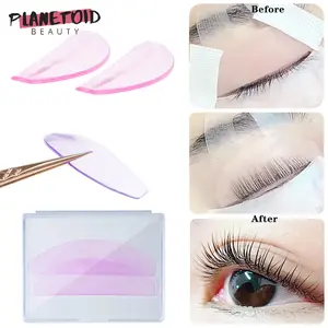 Silicone Lash Perm Pads Softening Lifting Lashes Rods Shield Self-adhesive 3D Eyelash Curler Accessories Makeup Tools