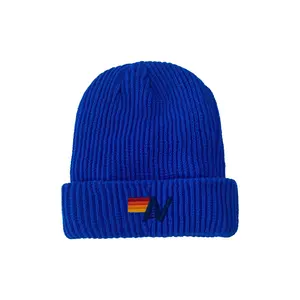 LOGO RIB BEANIE - ROYAL