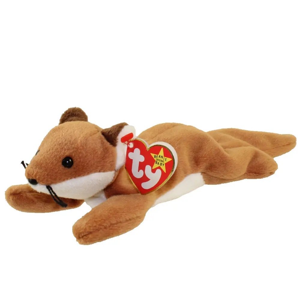 TY Beanie Baby - SLY the Fox (8 inch) (1996) MWMTs