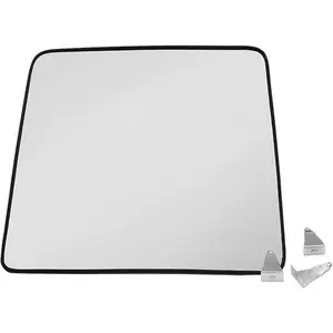 APA Replacement for Tow Mirror Glass Upper Non-Heated 2008-2016 F Series SUPER DUTY Pickup Truck F250 350 450 550 Driver Left Side 7C3Z17K707G FO 1324152