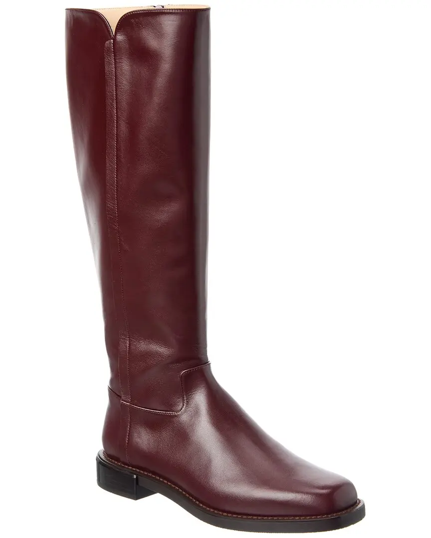 Stuart Weitzman Leather Knee-High Riding Boot