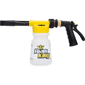 Foam king car wash foam foam cannon for hose garden the king of suds ultimate scratch free cleaning car soap sprayer snow foaming blaster fits all garden hose