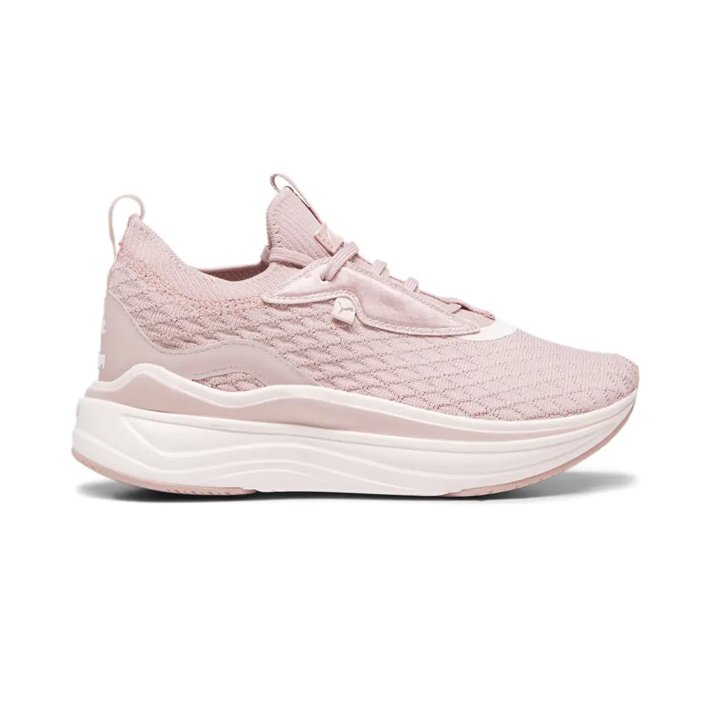 PUMA Womens Softride Stakd Premium Lace Up Sneakers Shoes Casual - Pink
