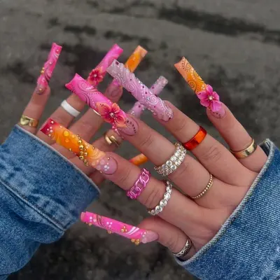 Cruise Nails Inspo TikTok Shop