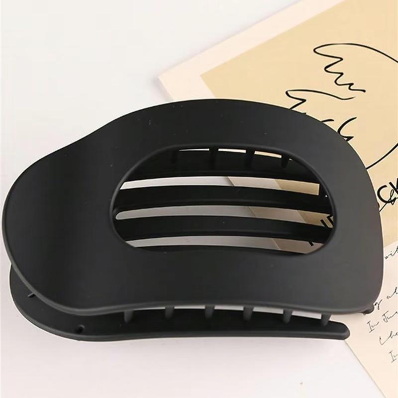 Solid Color Hair Clip, Fits Hairstyles forSchool, Gifts for Her, Casual Versatile HairAccessories for Women, MinimalistHeadwear Suitable for Thick Hair, Fashion HairAccessories for Party, Daily ClothingDecor, Ponytail Barrettes,Adjustable Clip