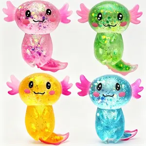 4 Pack Cute Squishy Stress Balls, Soft Slow Rising Sensory  for Anxiety Relief & Fun Party Gifts Indoor Recreation