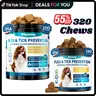 Woyamay Flea & Tick Prevention for Dogs, 200 Ct Dog Chewables Support Skin&Coat Health with Fish oil, Omega-3, Multivitamin, Natural Dog i s Hu man Flea and Tick Chews for All Breeds & Sizes, Chicken Flavor #tiktokshopbacktoschool