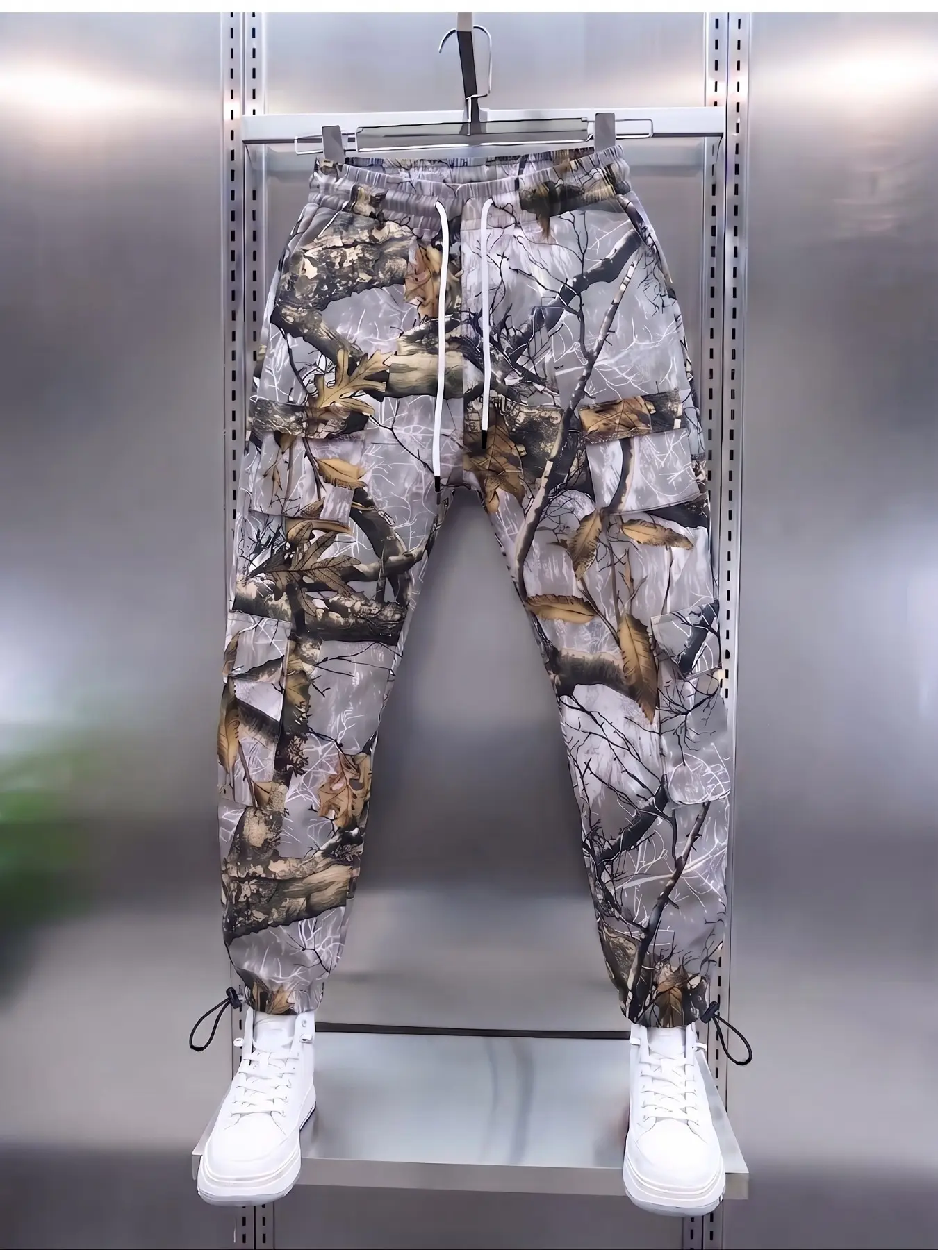 00s デタッチャブル camo pantsポーカーズ 11747391 joshua jamal digital camo pants - TikTok Shop