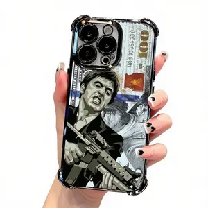 Classic Movie Scarface Phone Case Compatible with iPhone 17,16,15,14,13,12,11,Pro,Max,Plus Phone Cover, Scarface Case, Pablo Phone, Max Scarface Case