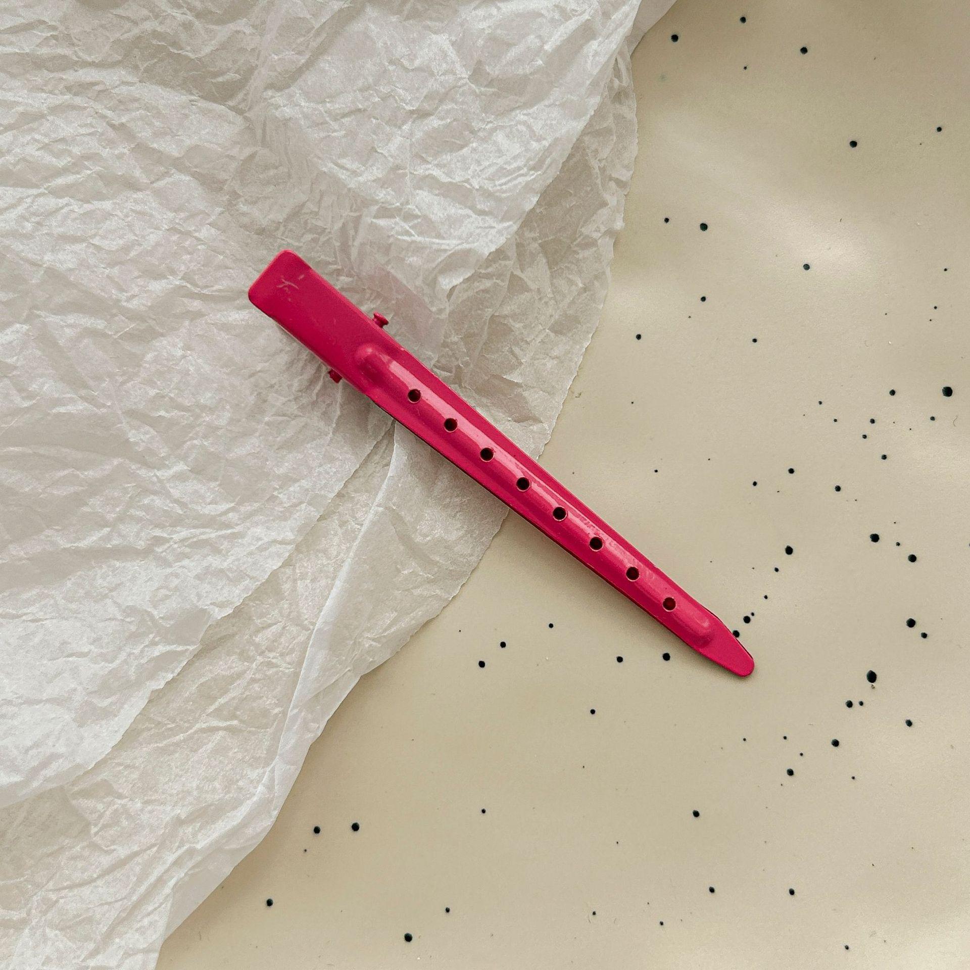 Seamless Duckbill Hair Clips for Women - Alloy Styling & Positioning Clips for Bangs, Broken Hair & Forehead