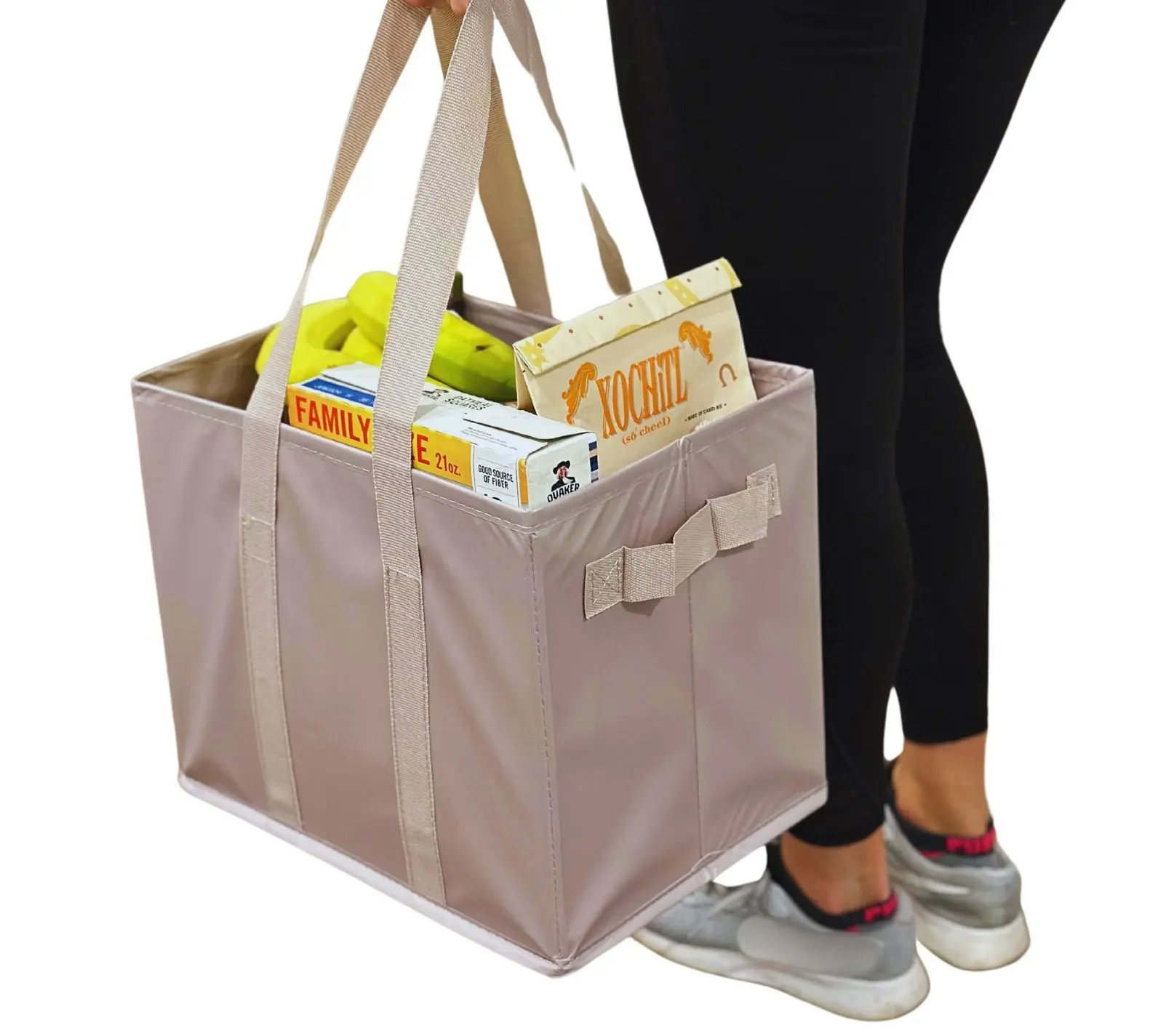 DuraSack Set of (4) 13" Collapsible Storage Totes