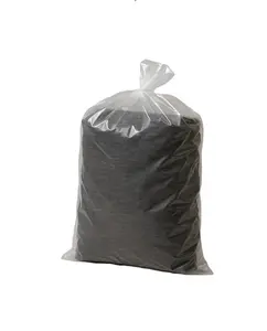 DEMAYA Heavy-Duty Clear Bags – Grocery, Retail & Takeout Shopping Bags, Durable Disposable Carry Bags, 250 Count