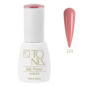 Gel Polish #121 - Seashell  | Light Coral Gel | UV/LED | 0.56 fl oz Nail Art